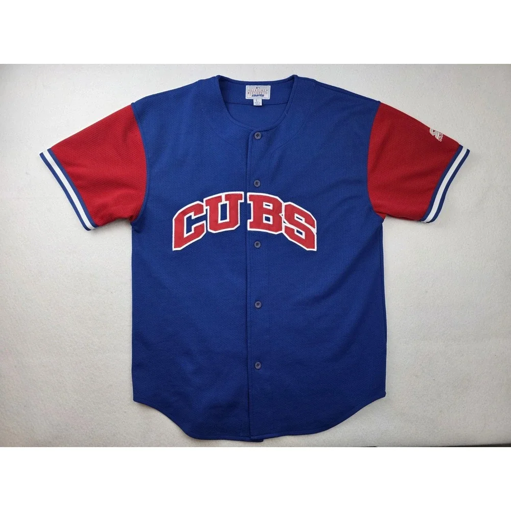 Vintage Chicago Cubs MLB Starter Baseball Jersey #6 